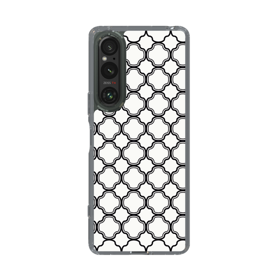 スリムプロテクションケース［ Moroccan3 - Black ］