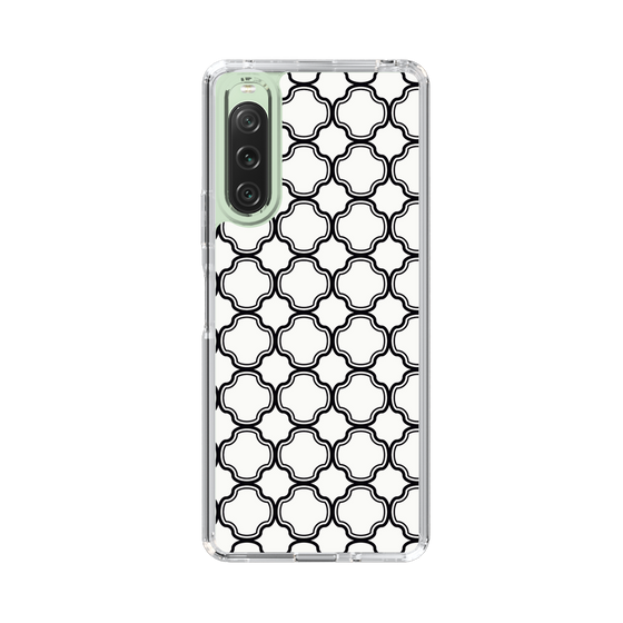 スリムプロテクションケース［ Moroccan3 - Black ］