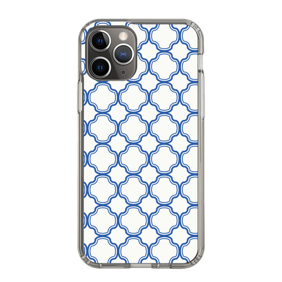 スリムプロテクションケース［ Moroccan3 - Blue ］