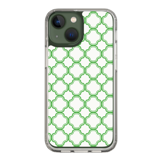 スリムプロテクションケース［ Moroccan3 - Green ］