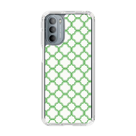 スリムプロテクションケース［ Moroccan3 - Green ］
