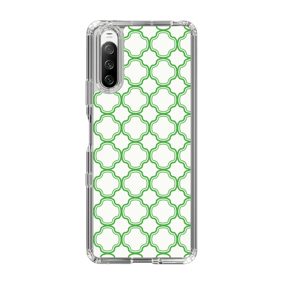 スリムプロテクションケース［ Moroccan3 - Green ］