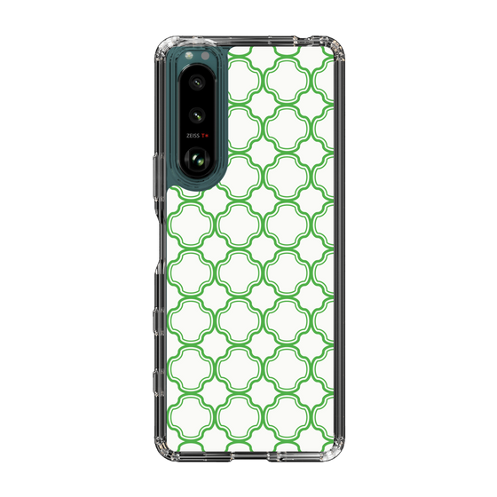 スリムプロテクションケース［ Moroccan3 - Green ］