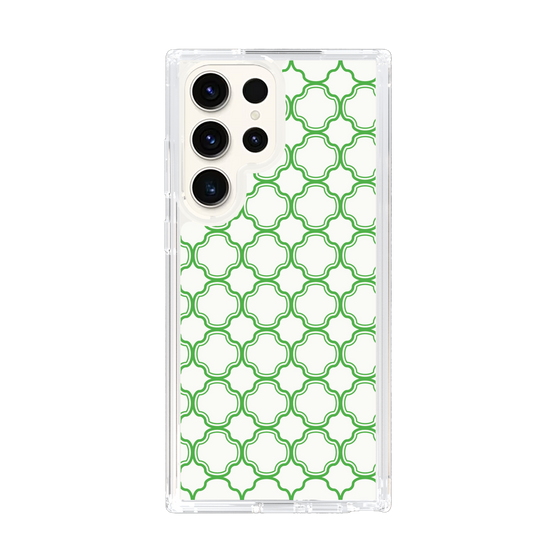 スリムプロテクションケース［ Moroccan3 - Green ］