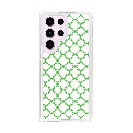 スリムプロテクションケース［ Moroccan3 - Green ］