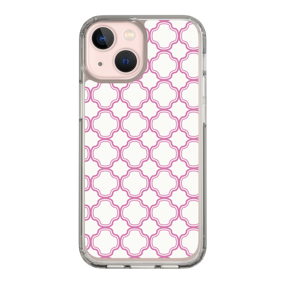 スリムプロテクションケース［ Moroccan3 - Pink ］