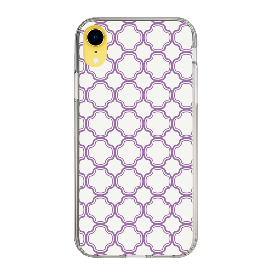 スリムプロテクションケース［ Moroccan3 - Purple ］