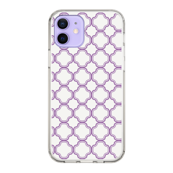 スリムプロテクションケース［ Moroccan3 - Purple ］