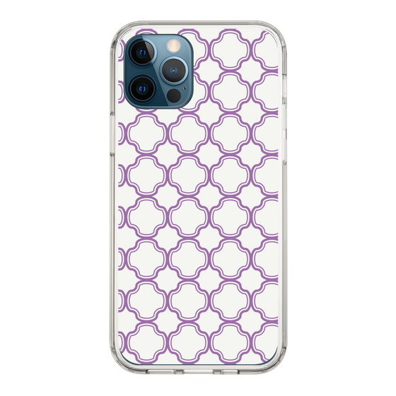 スリムプロテクションケース［ Moroccan3 - Purple ］