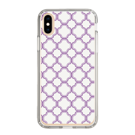 スリムプロテクションケース［ Moroccan3 - Purple ］