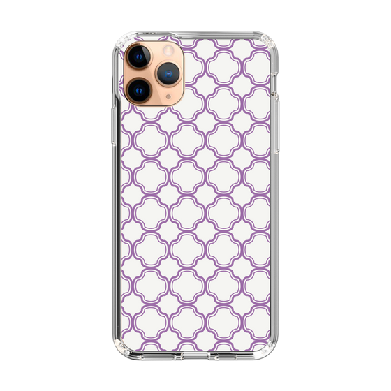 スリムプロテクションケース［ Moroccan3 - Purple ］