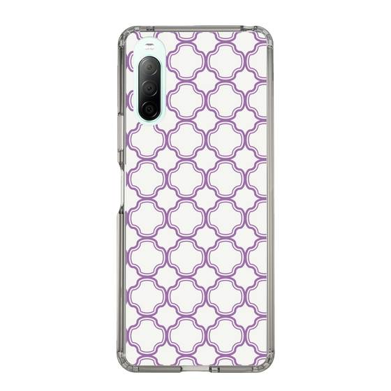 スリムプロテクションケース［ Moroccan3 - Purple ］
