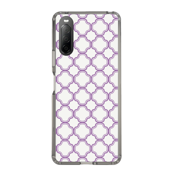 スリムプロテクションケース［ Moroccan3 - Purple ］
