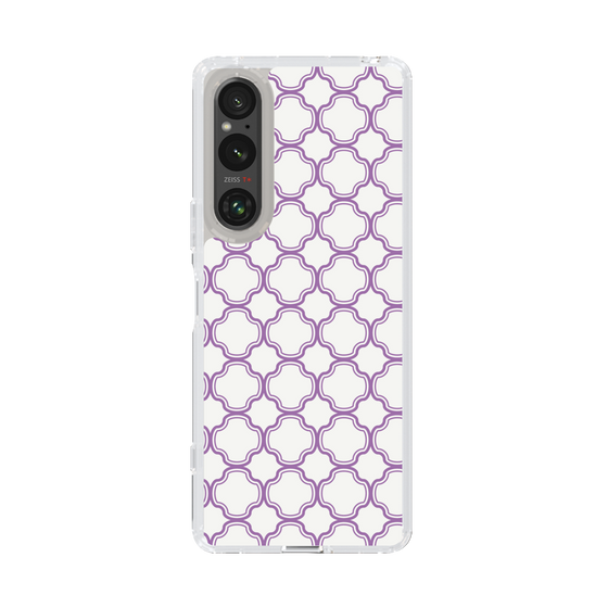 スリムプロテクションケース［ Moroccan3 - Purple ］