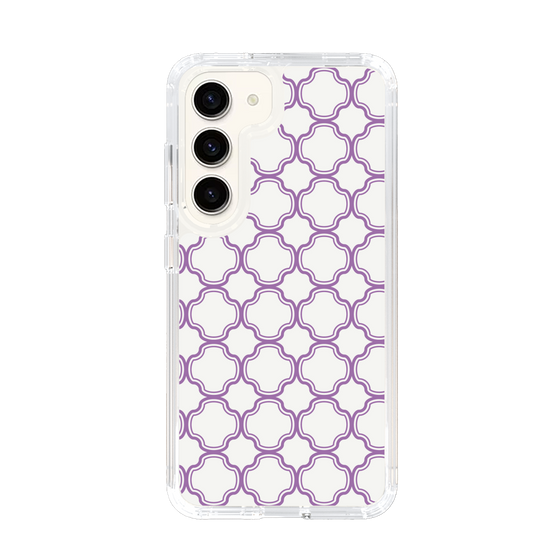 スリムプロテクションケース［ Moroccan3 - Purple ］