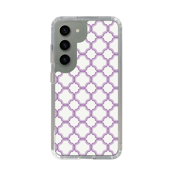 スリムプロテクションケース［ Moroccan3 - Purple ］