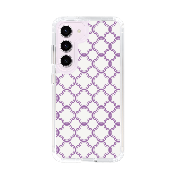 スリムプロテクションケース［ Moroccan3 - Purple ］