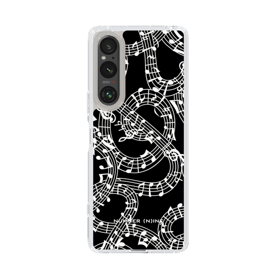 スリムプロテクションケース［ NUMBER (N)INE - 音符総柄 ］