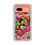 スリムプロテクションケース［ アクビガール - フラワーリボン ］