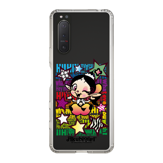 スリムプロテクションケース［ アクビガール - スター ］