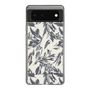 スリムプロテクションケース［ LAGUNAMOON - ボタニカルジャガード - White×Black ］