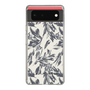 スリムプロテクションケース［ LAGUNAMOON - ボタニカルジャガード - White×Black ］