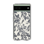 スリムプロテクションケース［ LAGUNAMOON - ボタニカルジャガード - White×Black ］