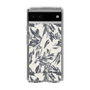 スリムプロテクションケース［ LAGUNAMOON - ボタニカルジャガード - White×Black ］