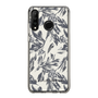 スリムプロテクションケース［ LAGUNAMOON - ボタニカルジャガード - White×Black ］