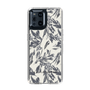 スリムプロテクションケース［ LAGUNAMOON - ボタニカルジャガード - White×Black ］