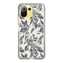 スリムプロテクションケース［ LAGUNAMOON - ボタニカルジャガード - White×Black ］