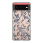 スリムプロテクションケース［ LAGUNAMOON - ボタニカルジャガード - Clear×Black ］