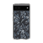 スリムプロテクションケース［ LAGUNAMOON - ボタニカルジャガード - Clear×Black ］
