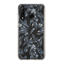 スリムプロテクションケース［ LAGUNAMOON - ボタニカルジャガード - Clear×Black ］