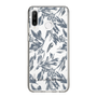 スリムプロテクションケース［ LAGUNAMOON - ボタニカルジャガード - Clear×Black ］