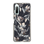 スリムプロテクションケース［ LAGUNAMOON - ニュアンスフラワー - Navy ］