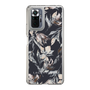 スリムプロテクションケース［ LAGUNAMOON - ニュアンスフラワー - Navy ］