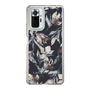 スリムプロテクションケース［ LAGUNAMOON - ニュアンスフラワー - Navy ］