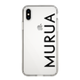 スリムプロテクションケース［ MURUA - ロゴ - Black ］