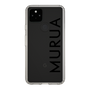 スリムプロテクションケース［ MURUA - ロゴ - Black ］