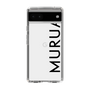 スリムプロテクションケース［ MURUA - ロゴ - Black ］