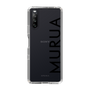 スリムプロテクションケース［ MURUA - ロゴ - Black ］