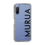 スリムプロテクションケース［ MURUA - ロゴ - Black ］