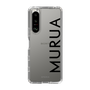 スリムプロテクションケース［ MURUA - ロゴ - Black ］