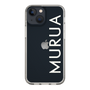 スリムプロテクションケース［ MURUA - ロゴ - White ］