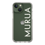 スリムプロテクションケース［ MURUA - ロゴ - White ］