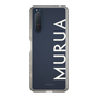 スリムプロテクションケース［ MURUA - ロゴ - White ］