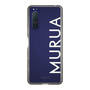 スリムプロテクションケース［ MURUA - ロゴ - White ］