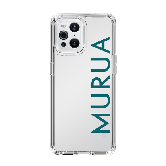 スリムプロテクションケース［ MURUA - ロゴ - Green ］