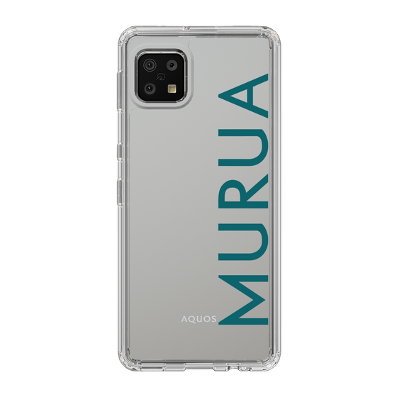 スリムプロテクションケース［ MURUA - ロゴ - Green ］